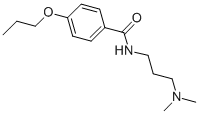 CAS 登录号：32417-63-3， N-(3-二甲基氨基丙基)-4-丙氧基苯甲酰胺