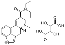CAS#: 32426-57-6, D-9,10-Didehydro-N,N-Diethyl-6-Methyl-Ergoline-8-beta-Carboxamide Tartrate (1:1)