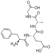 CAS#: 32440-94-1, (4S)-4-[[(2S)-2-Amino-3-Phenylpropanoyl]Amino]-5-[[(2S)-1-(Carboxymethylamino)-1-Oxopropan-2-Yl]Amino]-5-Oxopentanoic Acid