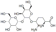 CAS 登录号：32448-35-4， (2S)-2,6-二氨基-5-[(2R,3R,4S,5R,6R)-4,5-二羟基-6-(羟基甲基)-3-[(2R,3R,5S,6R)-3,4,5-三羟基-6-(羟基甲基)四氢吡喃-2-基]氧基四氢吡喃-2-基]氧基己酸