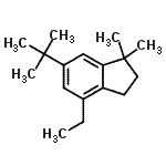 CAS#: 3247-65-2, 4-Ethyl-1,1-Dimethyl-6-(2-Methyl-2-Propanyl)Indane
