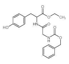 CAS#: 3249-01-2, Ethyl 3-(4-Hydroxyphenyl)-2-[[2-(Phenylmethoxycarbonylamino)Acetyl]Amino]Propanoate