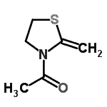 CAS#: 32503-99-4, 1-(2-Methylene-1,3-Thiazolidin-3-Yl)Ethanone