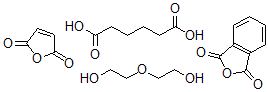 CAS 登录号:32505-78-5, 乙二醇,己二酸,马来酸酐,邻苯二甲酸酐聚合物