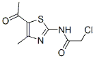 CAS 登录号：32519-70-3， N-(5-乙酰基-4-甲基-1,3-噻唑-2-基)-2-氯乙酰胺