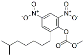 CAS 登录号：32534-96-6， 甲基[2-(6-甲基庚基)-4,6-二硝基苯基]碳酸酯