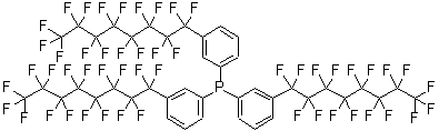 CAS 登录号：325459-91-4， 三[3-(十七氟辛基)苯基]膦