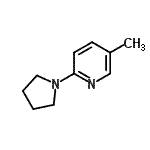 CAS#: 325460-82-0, 5-Methyl-2-(1-Pyrrolidinyl)Pyridine