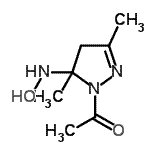 CAS#: 325490-37-7, 1-[5-(Hydroxyamino)-3,5-Dimethyl-4,5-Dihydro-1H-Pyrazol-1-Yl]Ethanone