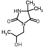 CAS#: 32568-88-0, 3-(2-Hydroxypropyl)-5,5-Dimethyl-2,4-Imidazolidinedione