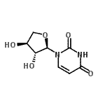 CAS#: 325683-85-0, 1-[(2R,3R,4S)-3,4-Dihydroxytetrahydro-2-Furanyl]-2,4(1H,3H)-Pyrimidinedione