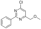 CAS 登录号：325685-59-4， 4-氯-6-(甲氧基甲基)-2-苯基嘧啶