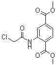 CAS 登录号：325763-68-6， 2-[(氯乙酰基)氨基]对苯二甲酸二甲酯