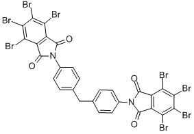 CAS#: 32588-74-2, 4,5,6,7-Tetrabromo-2-[4-[[4-(4,5,6,7-Tetrabromo-1,3-Dioxoisoindol-2-Yl)Phenyl]Methyl]Phenyl]Isoindole-1,3-Dione
