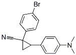 CAS 登录号：32589-49-4， 1-(4-溴苯基)-2-(4-二甲基氨基苯基)环丙烷-1-甲腈