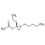 CAS#: 325961-76-0, (1S,2R)-1-Ethoxy-2-Pentylcyclopropyl Acetate