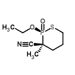 CAS#: 325978-94-7, (2R,3S)-2-Ethoxy-3-methyl-1,2-thiaphosphinane-3-carbonitrile 2-oxide