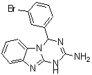 CAS#: 326021-81-2, 4-(3-Bromophenyl)-1,4-Dihydro[1,3,5]Triazino[1,2-a]Benzimidazol-2-Amine