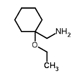 CAS 登录号：326487-78-9， 1-(1-乙氧基环己基)甲胺