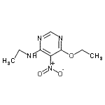 CAS#: 326831-45-2, 6-Ethoxy-N-Ethyl-5-Nitro-4-Pyrimidinamine