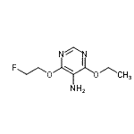 CAS#: 326832-16-0, 4-Ethoxy-6-(2-Fluoroethoxy)-5-Pyrimidinamine