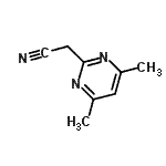 CAS#: 32691-58-0, (4,6-Dimethyl-2-Pyrimidinyl)Acetonitrile