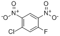 CAS 登录号：327-91-3， 1-氯-5-氟-2,4-二硝基苯