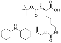 CAS#: 327156-94-5, Boc-D-Lys(Alloc)-OH dicyclohexylamine salt