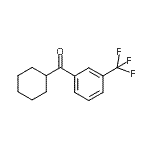 CAS#: 3277-77-8, Cyclohexyl[3-(Trifluoromethyl)Phenyl]Methanone