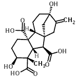 CAS#: 32780-05-5, (1alpha,2beta,4Aalpha,4Bbeta,10beta)-2,7-Dihydroxy-1-Methyl-8-Methylenegibbane-1,4A,10-Tricarboxylic Acid