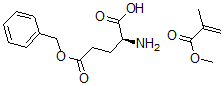 CAS 登录号:32799-40-9, 聚(甲基甲基丙烯酸酯)-聚(gamma-苄基谷氨酸)共聚物