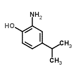 CAS#: 3280-68-0, 2-Amino-4-Isopropylphenol
