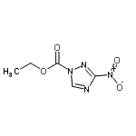 CAS#: 328003-44-7, Ethyl 3-Nitro-1H-1,2,4-Triazole-1-Carboxylate