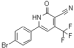 CAS#: 328012-22-2, 3-Cyano-4-Trifluoromethyl-6-(4'-Bromophenyl)-Pyridine-2-One