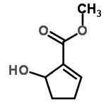 CAS 登录号：328239-96-9， 甲基5-羟基-1-环戊烯-1-羧酸酯