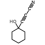 CAS#: 32837-89-1, 3-(1-Hydroxycyclohexyl)-2-Propynenitrile