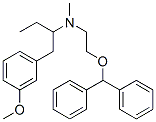 CAS 登录号：32847-88-4， N-(2-二苯甲基氧基乙基)-1-(3-甲氧基苯基)-N-甲基丙烷-2-胺盐酸盐