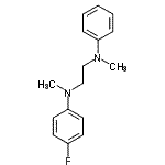 CAS 登录号：32857-41-3， N-(4-氟苯基)-N,N'-二甲基-N'-苯基-1,2-乙二胺