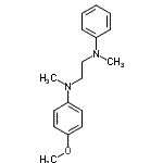 CAS#: 32869-57-1, N-(4-Methoxyphenyl)-N,N'-Dimethyl-N'-Phenyl-1,2-Ethanediamine