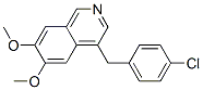 CAS#: 32871-99-1, 4-[(4-Chlorophenyl)Methyl]-6,7-Dimethoxyisoquinolin-2-Ium Bromide