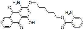 CAS#: 32873-14-6, 6-(1-Amino-4-Hydroxy-9,10-Dioxoanthracen-2-Yl)Oxyhexyl 2-Aminobenzoate