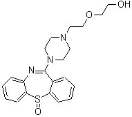 CAS 登录号：329216-63-9， 2-[2-[4-(5-氧代二苯并[b,f][1,4]硫氮杂卓-11-基)-1-哌嗪基]乙氧基]-乙醇