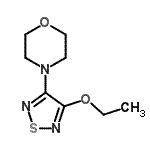 CAS 登录号：329227-79-4， 4-(4-乙氧基-1,2,5-噻二唑-3-基)吗啉