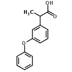 CAS#: 32953-79-0, 2-(3-Phenoxyphenyl)Propanoic Acid