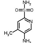 CAS#: 329944-80-1, 5-Amino-4-Methyl-2-Pyridinesulfonamide