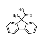 CAS#: 3300-17-2, 9-Methyl-9H-Fluorene-9-Carboxylic Acid