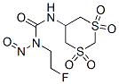 CAS 登录号：33024-48-5， 1-(2-氟乙基)-1-亚硝基-3-(1,1,3,3-四氧代-1,3-二噻烷-5-基)脲