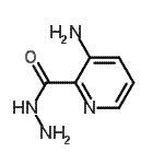 CAS 登录号：3303-28-4， 3-氨基-2-吡啶甲酰肼