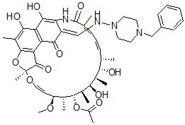 CAS 登录号：33036-09-8， 苯基利福平