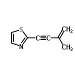 CAS#: 330436-72-1, 2-(3-Methyl-3-Buten-1-Yn-1-Yl)-1,3-Thiazole